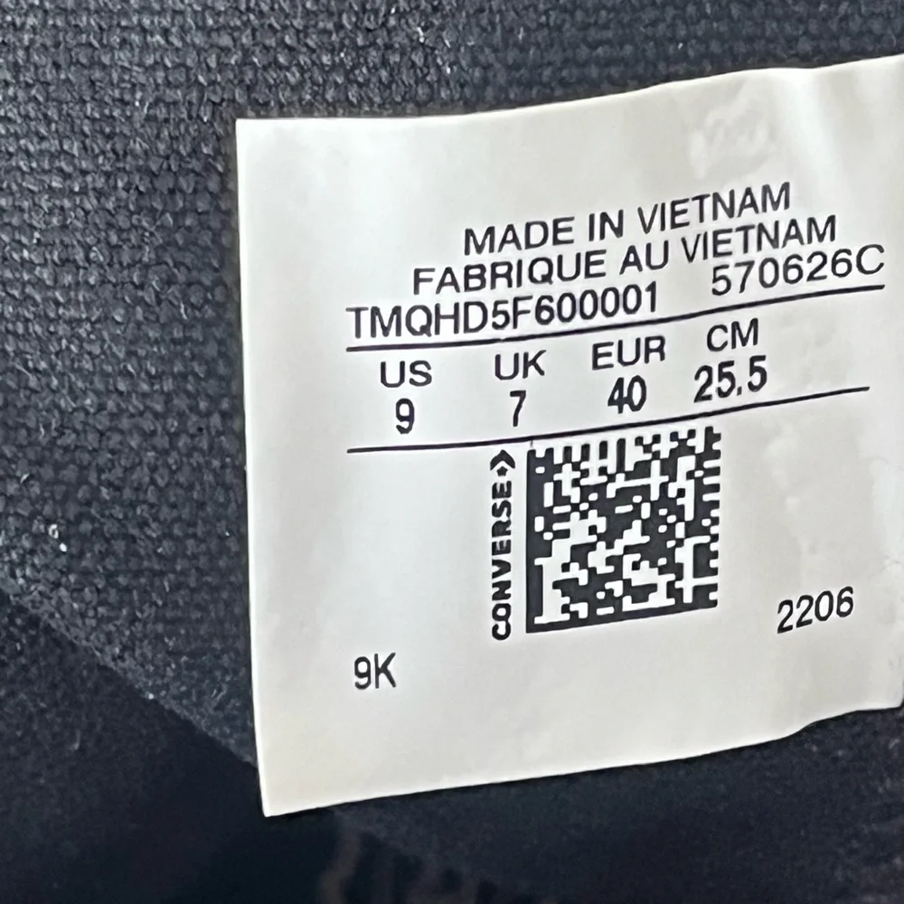 Converse platform glitter high top custom sneakers NWT 9 - Picture 7 of 9